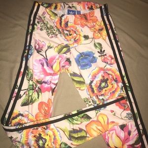 Adidas floral leggings